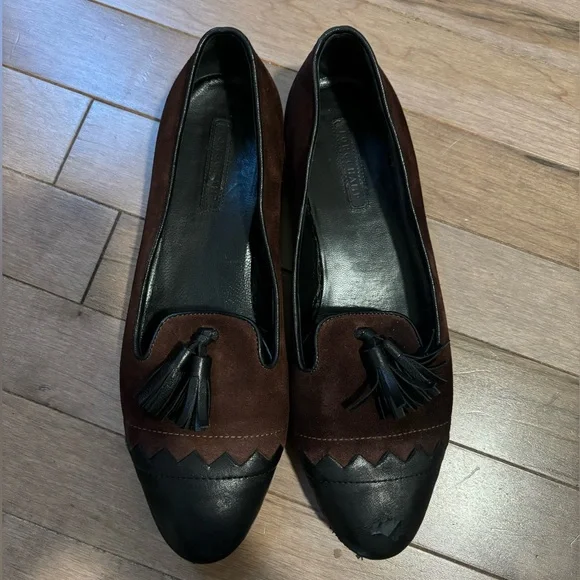 Longchamp Suede Loafers Flats - Picture 8 of 11